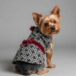 Fancy Tapestry & Velvet Dog Coat